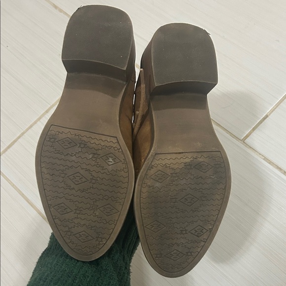 Maurices Tan Women's Lace-Up Loafers - Picture 4 of 4